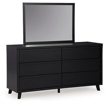 Load image into Gallery viewer, Danziar King Panel Bed with Mirrored Dresser, Chest and 2 Nightstands
