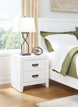 Load image into Gallery viewer, Binterglen King Panel Bed with Mirrored Dresser, Chest and 2 Nightstands
