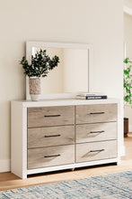 Load image into Gallery viewer, Charbitt Queen Panel Bed with Mirrored Dresser and Nightstand
