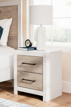 Load image into Gallery viewer, Charbitt Queen Panel Bed with Mirrored Dresser and Nightstand
