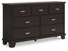 Load image into Gallery viewer, Covetown California King Panel Bed with Dresser
