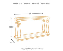 Load image into Gallery viewer, Ashley Express - Mallacar Sofa Table
