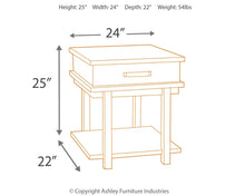 Load image into Gallery viewer, Ashley Express - Stanah Rectangular End Table

