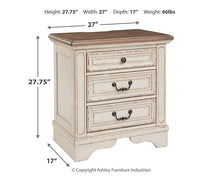 Load image into Gallery viewer, Ashley Express - Realyn Three Drawer Night Stand
