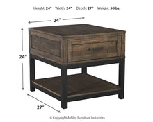 Load image into Gallery viewer, Ashley Express - Johurst Rectangular End Table
