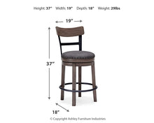 Load image into Gallery viewer, Ashley Express - Caitbrook UPH Swivel Barstool (1/CN)
