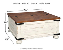 Load image into Gallery viewer, Ashley Express - Wystfield Cocktail Table with Storage
