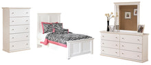 Load image into Gallery viewer, Bostwick Shoals Twin Panel Bed with Mirrored Dresser and Chest

