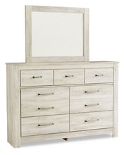 Load image into Gallery viewer, Bellaby Queen Platform Bed with 2 Storage Drawers with Mirrored Dresser and Chest
