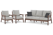 Load image into Gallery viewer, Emmeline Outdoor Sofa with 2 Lounge Chairs
