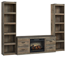 Load image into Gallery viewer, Ashley Express - Trinell 3-Piece Entertainment Center with Electric Fireplace

