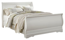 Load image into Gallery viewer, Anarasia  Sleigh Bed With Mirrored Dresser And Chest
