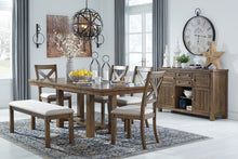 Load image into Gallery viewer, Moriville Dining Table and 4 Chairs and Bench with Storage
