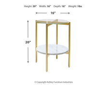 Load image into Gallery viewer, Ashley Express - Wynora Round End Table
