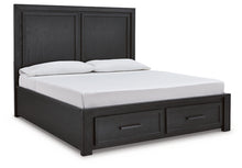 Load image into Gallery viewer, Foyland King Panel Storage Bed with Dresser
