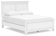 Load image into Gallery viewer, Fortman Queen Panel Bed with Mirrored Dresser
