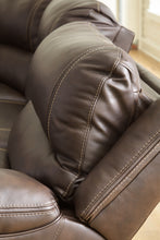 Load image into Gallery viewer, Dunleith 3-Piece Power Reclining Loveseat with Console
