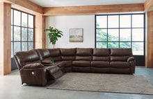 Load image into Gallery viewer, Family Circle 4-Piece Power Reclining Sectional

