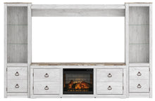 Load image into Gallery viewer, Ashley Express - Willowton 4-Piece Entertainment Center with Electric Fireplace
