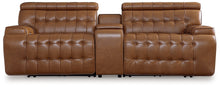 Load image into Gallery viewer, Temmpton 3-Piece Power Reclining Sectional Loveseat with Console
