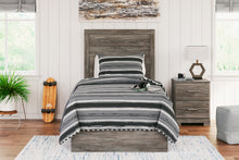 Load image into Gallery viewer, Ralinksi Twin Panel Bed with Mirrored Dresser, Chest and 2 Nightstands
