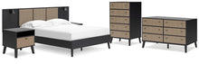 Load image into Gallery viewer, Ashley Express - Charlang Full Panel Platform Bed with Dresser, Chest and 2 Nightstands
