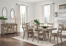 Load image into Gallery viewer, Lexorne Dining Table and 6 Chairs with Storage
