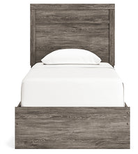 Load image into Gallery viewer, Ralinksi Twin Panel Bed with Mirrored Dresser, Chest and Nightstand
